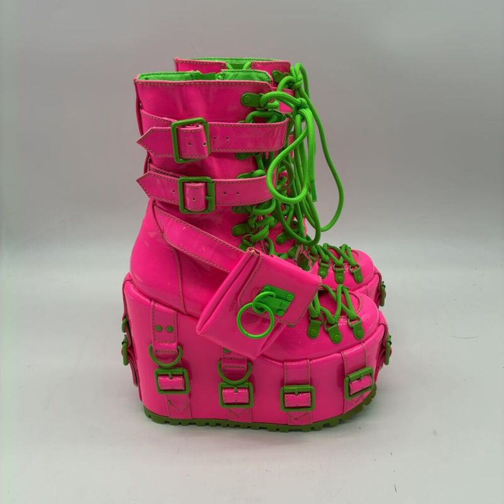 Club Exx Bounty Traitor Rave Boots - Picture 2 of 6